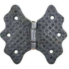 Dekofon Eco Lounge Antika Tarz Dekoratif Pirinç Kelebek Menteşe - 92 Mm, Oksit