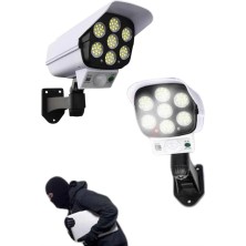 Dekofon Solar Bahçe Aydınlatması Hareket Sensörlü Uzaktan Kumandalı Kamera Görünümlü