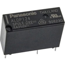 Dekofon Kombi Rolesi 5A 24VDC ALDP124W Panasonik 4 Pin