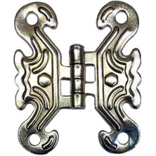 Dekofon Eco Lounge Dekoratif Sac Kelebek Menteşe - Küçük, Nikel, 1 Adet