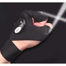 Dekofon LED Işıklı Çalışma Eldiveni Sağ Sol Çift