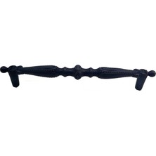 Dekofon Eco Lounge Antika Tarz Dekoratif Pirinç Yeni Sütun Mobilya Kulbu - 160MM, Oksit