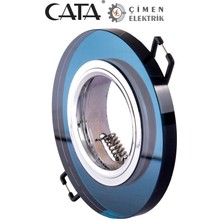 Eco Lounge Cata Ct 6646 Zambak Dekoratif Kristal Cam Spot Kasası