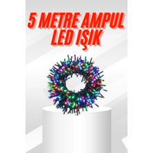 Eco Lounge Karışık Renk Pilli LED Işık Çok Fonksiyonlu Enerji Tasarruflu 5 Metre