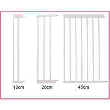 Shop A Way Otomatik Kapanır Güvenlik Kapısı Uzatma Parçası (20 Cm, Beyaz)