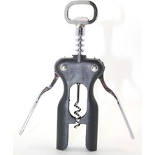 Dekofon Paslanmaz Çelik Tirbuşon Şarap Açacağı Model 2