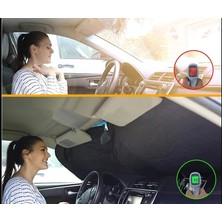Dekofon Katlanabilir Ön Cam Araba Güneşliği