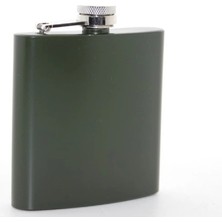 Dekofon Paslanmaz Çelik Tekli 6 Oz Matara Model 1