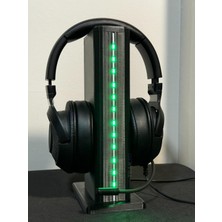 Shop A Way Traktıc X1 – Rgb Işıklı Kulaklık Standı | Remote Controller, USB Güç Bağlantılı, Masaüstü Kulaklık S