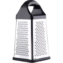 Shop A Way Silikon Saplı 4 Yüzeyli Kaymaz Tabanlı Paslanmaz Çelik Rende – Ergonomik Tasarım, Pratik Kullanım ve