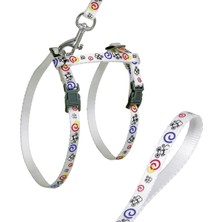 Shop A Way Evcil Hayvan Tasması+Uzatma, 120 Cm, Beyaz