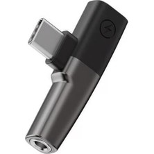 Shop A Way Coofbe 30W Hızlı Şarj Type-C To 3.5 mm Kulaklık Dönüştürücü Çevirici Şarj Kulaklık Adaptörü Type-C T