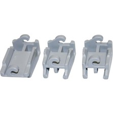 Shop A Way 418674 Orijinal Set, Depo Kelepçesi, Sabitleme, Katlanır Dikenli Sırası, Üst Sepet, Bulaşık Makinesi