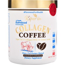 Kiperin Coffee Collagen | Kahveli Çift Hidrolize %100 Saf ve Doğal Toz Kolajen Peptitler | 30 Günlük