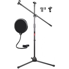 Shop A Way Lastvoice MS06 Mikrofon Standı + PS01 Pop Filtre