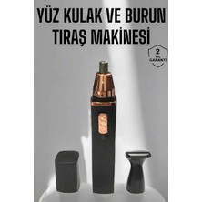 Dekofon Tıraş Makinesi Kulak Burun ve Yüz Temizleyici Şarjlı Mini