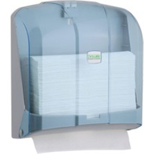 Shop A Way Vialli Kh 300T Z Katlı Kağıt Havlu Dispenseri - Şeffaf - Kapasite 300 Kağıt