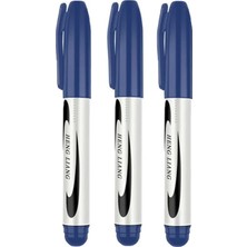 Seçkin Trend 3 Adet Mavi Koli Kalemi - Çuval- Tahta Kalemi