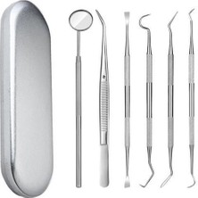 Dekofon 6 Parça Kutulu Ağız Bakımı Diş Bakım Seti Ağız Hijyen Takımı