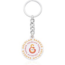 GS Store Aslolan Sadece Galatasaray Metal Anahtarlık GSKEY24009