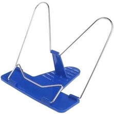 Dekofon Portatif Ayarlanabilir Metal Kitap Okuma Standı Aparatı Aleti