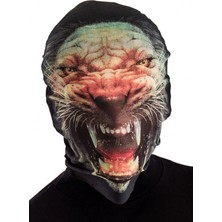 Dekofon Tam Geçmeli Streç Aslan Maskesi Model 3