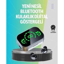 Dekofon Kablosuz Kulak Içi Bluetooth Kulaklık – Dokunmatik Kontrol ve LED Şarj Ekranı