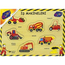 Dekofon 194/195-ONY Ahşap Tutmalı Iş Makinaları