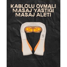 Dekofon Ovmalı Isıtmalı Elektrikli Masaj Aleti – Boyun, Sırt, Bel, Omuz ve Bacak Için Profesyonel Masaj Aleti