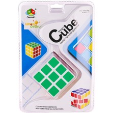 Dekofon 581-5-5D Magic Zeka Küpü 3X3X3 -Limon Oyuncak