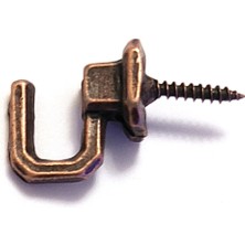 MiraLive Vidalı Kanca, Askı Küçük - 15X23MM, Eskitme  - 1 Adet