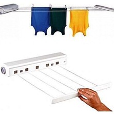 Dekofon Çamaşır Askılığı Kolay Kurulum 5 Ipli Çek As