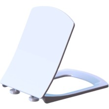 Drom Drom Kare Termoplast Klozet Kapağı (Üstten Montaj Örtme) 104006