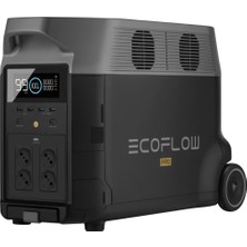 EcoFlow - DELTA Pro Taşınabilir Güç Kaynağı - 3600Wh Kapasite, 4x3600W (X-Boost 4500W) Çıkış
