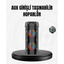 Dekofon Kablosuz Stereo Hoparlör USB + Sd Kart + Aux Destekli Bluetooth 5.0