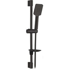 Penta Sürgülü Duş Seti Siyah 6119B