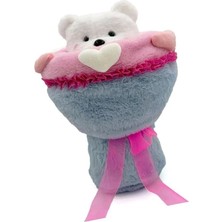 Dekofon Sevgi Buketi Peluş Ayıcıklı Peluş Çiçek Buketi 40 cm
