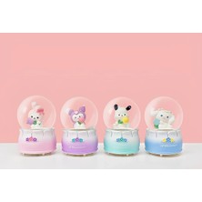 Dekofon Kuromi Işıklı Kar Küresi 7 cm