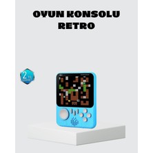 Dekofon 666 Oyunlu Retro Mini Oyun Konsolu – 3.5" LCD Ekran ve Çift Kişilik Oyun