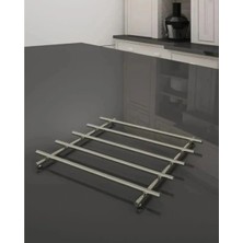 Dekofon Yanmaz Paslanmaz Çelik Nihale Krom Renk