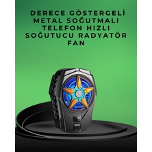 Dekofon Yarı Iletken Soğutmalı Mobil Fan – Akıllı Telefonlar Için Soğutucu