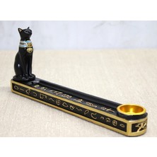 Dekofon Polyester Mısır Kedisi Tütsülük