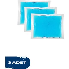 Dekofon 3 Adet Soğuk Sıcak Jel Kompres, Yaralanma Soğutucu Isıtıcı 13X13