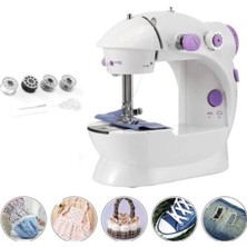 Dekofon Dikiş Makinesi Sew Whiz Elektrikli Veya Pille Çalışabilen Çift Kademeli Işıklı Mini