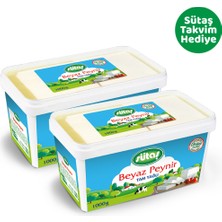 Sütaş Beyaz Peynir 1000 G x 2 Adet