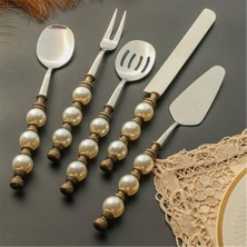 Roykıng Royking Sedefli Antik 5’li Servis Seti | Zamansız ve Şık Sunumlar