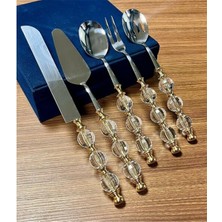 Roykıng Royking Rustik Gold 5’li Servis Seti | Doğal ve Şık Sunumlar