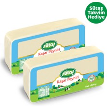 Sütaş Kaşar Peyniri 1000 G x 2 Doğal Lezzet ile Kahvaltı ve Ara Öğünler İçin Uygun