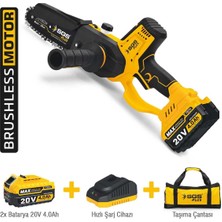 Pazarcan Sgs 5310 Zincirli Kömürsüz Ağaç Budama Testeresi 20 Volt