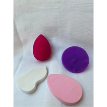 Dekofon 4’lü Yumuşak Cilt Makyaj Süngeri Seti